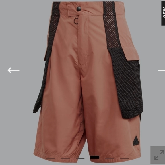 Adidas CITY ESCAPE PREMIUM SHORTS. Cargo Shorts. Size Medium. Color Clay… - Picture 3 of 9